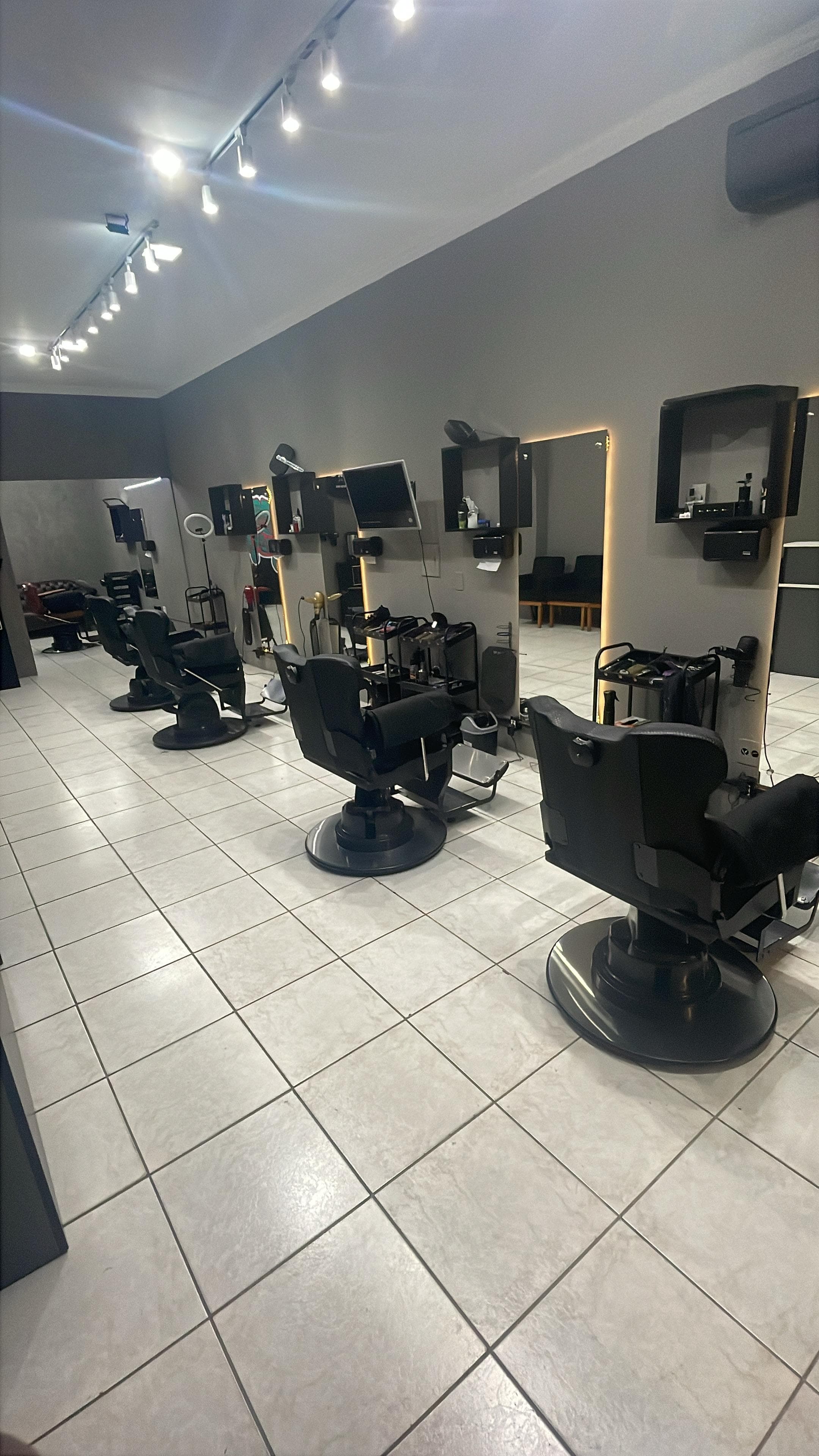 Interior da Barbearia
